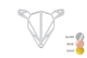 Kovová brošňa Doe Steel Brooch