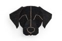 Drevená brošňa Black Labrador Brooch