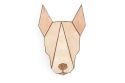 Drevená brošňa Bull Terrier Brooch