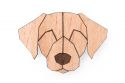 Drevená brošňa Labrador Brooch