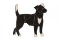 Drevená brošňa Walking Darkdog Brooch