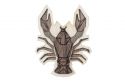 Drevená brošňa Cancer Brooch