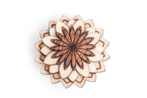 Ozdoba do chlopne Cubo Flower