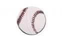 Drevená brošňa Baseballová lopta