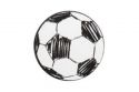 Drevená brošňa Futbalová lopta