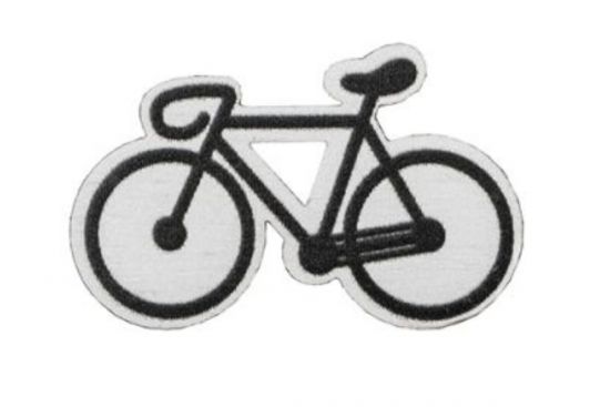 Drevená brošňa Cestný bicykel