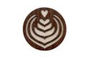 Drevená brošňa Latté Art Brooch