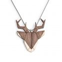 Drevený prívesok Deer Pendant