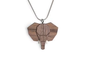 Drevený prívesok Elephant Pendant