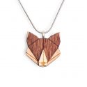 Drevený prívesok Fox Pendant
