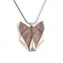 Drevený prívesok Wolf Pendant