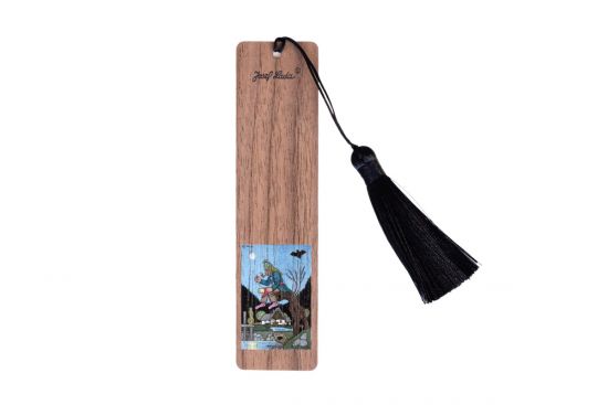 Drevená záložka do knihy Vodník – Josef Lada © Drevená záložka do knihy Vodník – Josef Lada ©