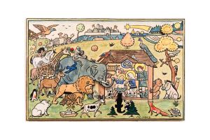 Drevený betlehem Zvieratká – Josef Lada ©