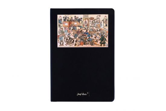 Zápisník A5 – Krčmová bitka – Josef Lada © Zápisník A5 – Krčmová bitka – Josef Lada ©