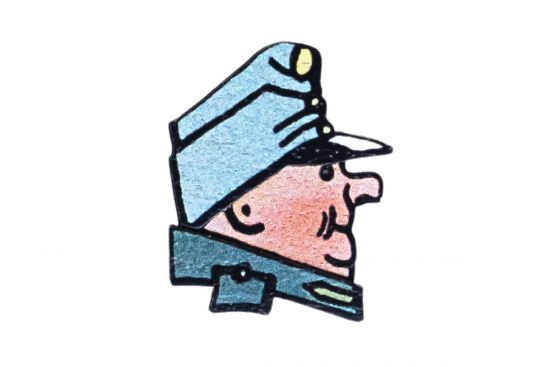 Drevená brošňa Dobrý vojak Švejk – Jaroslav Hašek ©