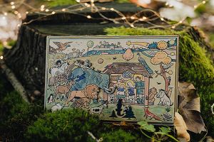 Drevený betlehem Zvieratká – Josef Lada ©