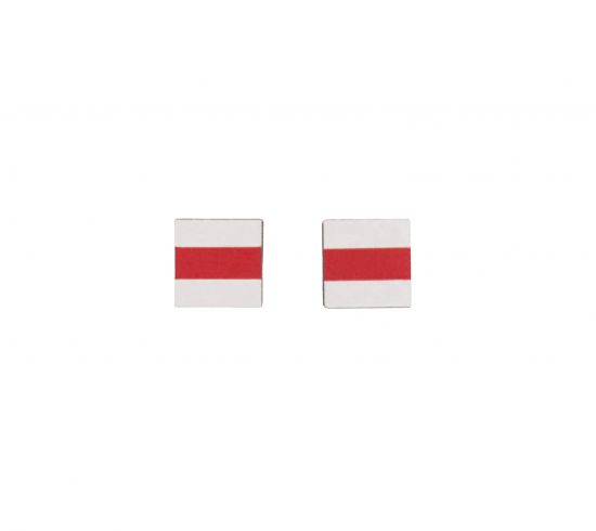 Po ČERVENÉ Earrings