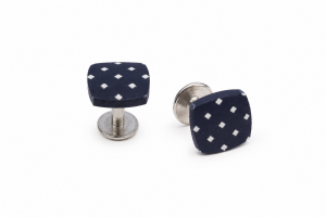Manžetové gombíky Navy Speckle