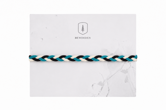 Pletený šnúrkový náramok Breeze 