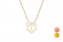 Kovový prívesok Fox Steel Pendant