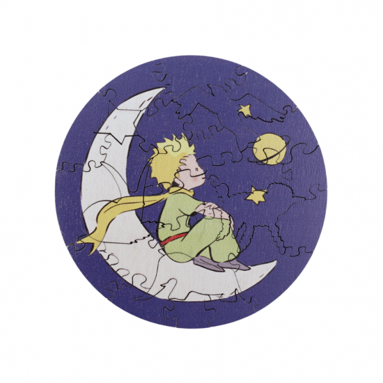 MINI - Drevené Puzzle The Little Prince Moon MINI - Drevené Puzzle The Little Prince Moon