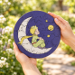 MINI - Drevené Puzzle The Little Prince Moon